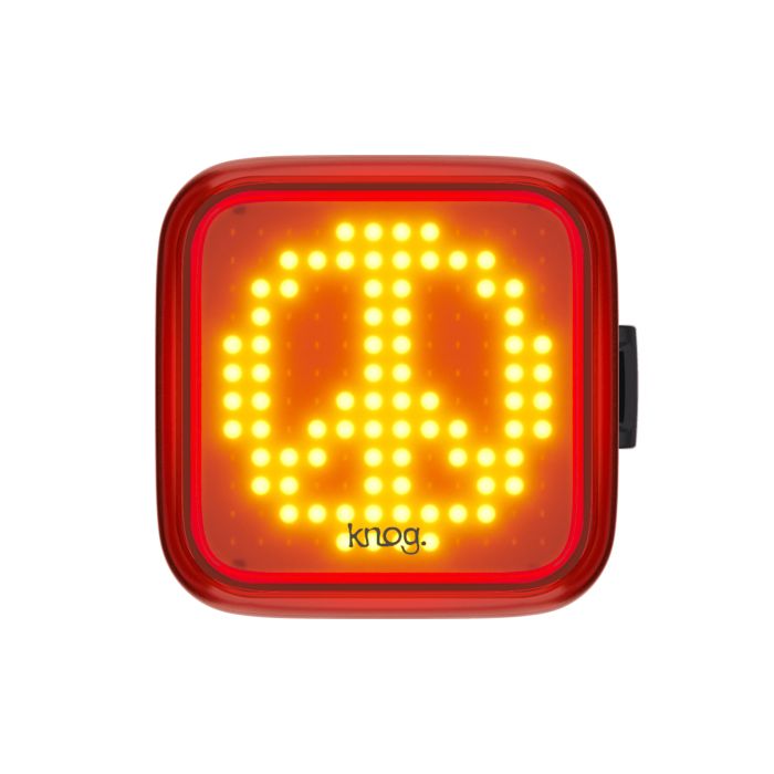 Knog blinder trasero - paz - negro