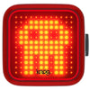 Knog paraocchi posteriore - teschio - nero