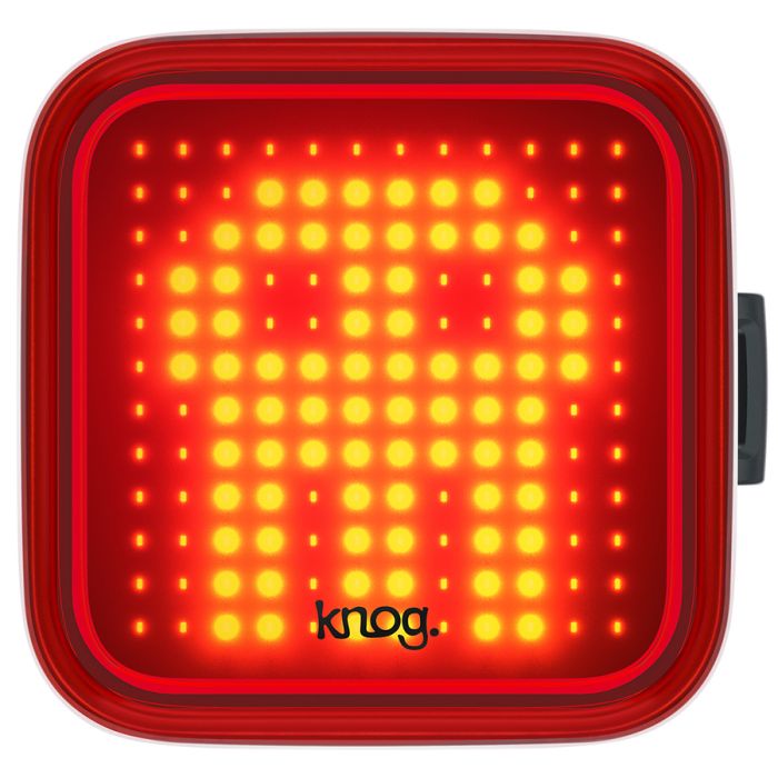Knog paraocchi posteriore - teschio - nero