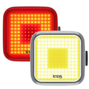Knog blinder twinpack - cuadrado - negro - afbeelding 1
