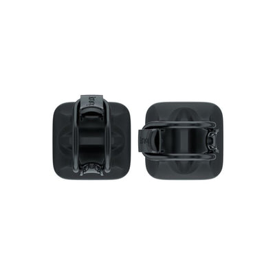 Confezione doppia di Knog blinder - quadrati - neri