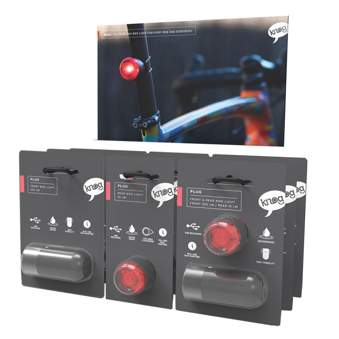 Pack de iniciación enchufe Knog pared (16 luces)
