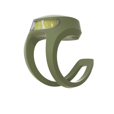 Knog frog usb frontale - giacca verde