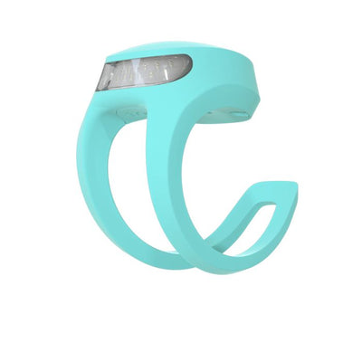 Knog frog usb posteriore - fantastica acquamarina