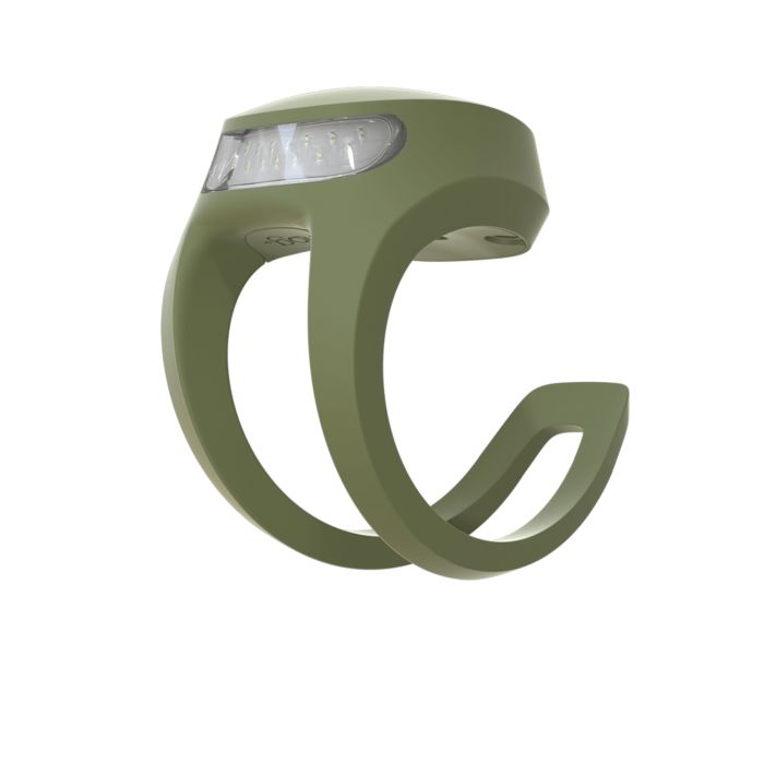Knog frog usb posteriore - giacca verde