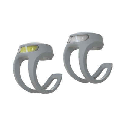 Confezione doppia USB Knog frog - grigio abisso