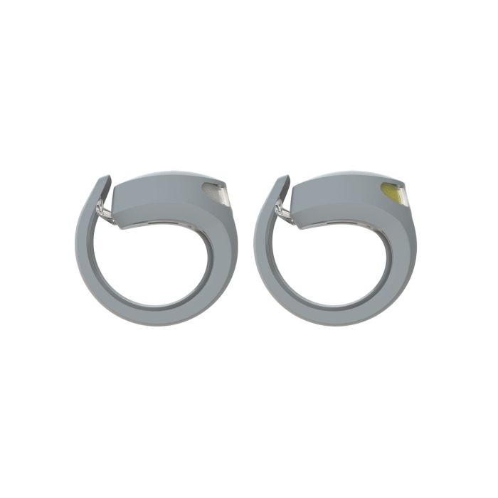 Paquete doble USB Knog Frog - gris abismo