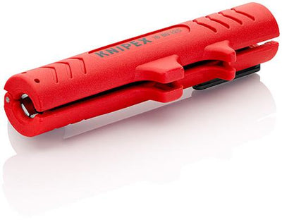Knipex universele kabelstripper 1680125sb kabelstrip- ontmantelingsgereedschap (rood)