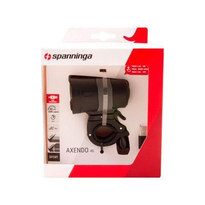 Fearca Axendo 40 Lux USB Caricabile 65 mm nero