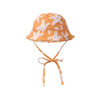 Seastar | oranje uv zonnehoed