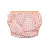 Sunset Grid | Oranje White White Whabile Swimming Adhesia