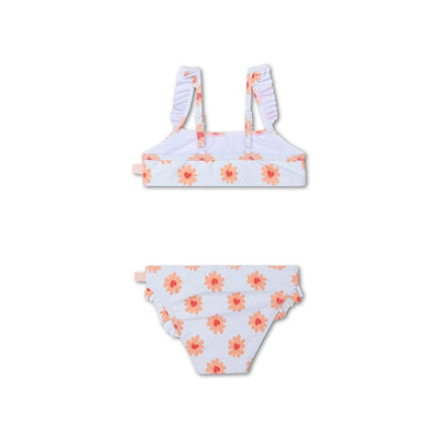 Floral love | meerkleurig meisjes uv bikini