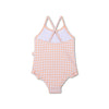 Sunset Grid | Costume da bagno UV Oranje White Girls