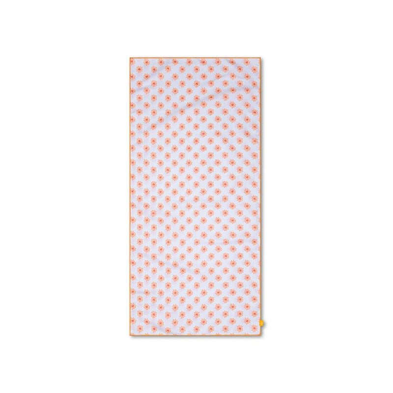 Floral love | meerkleurige microvezel handdoek 135 x 65 cm