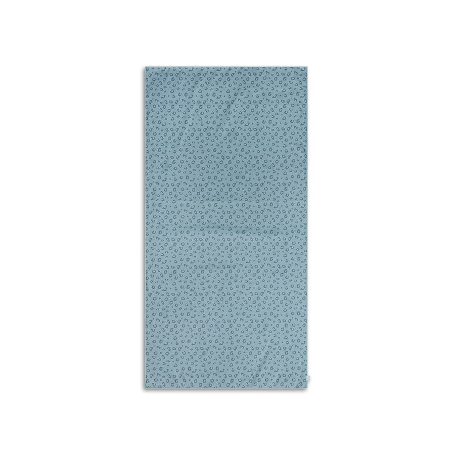 Leopard | groene microvezel handdoek 180 x 90 cm