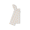Giungla | Poncho a spiaggia idrofila multicolore 65 x 65 cm