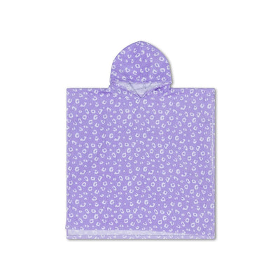 Leopardo | Lila Strandponcho 65 x 65 cm
