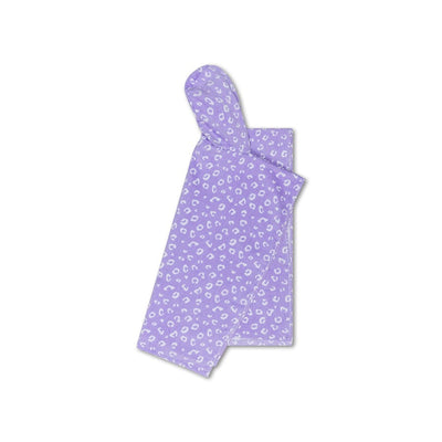 Leopardo | Lila Strandponcho 65 x 65 cm