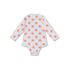 Floral love | meerkleurig meisjes uv badpak met lange mouwen
