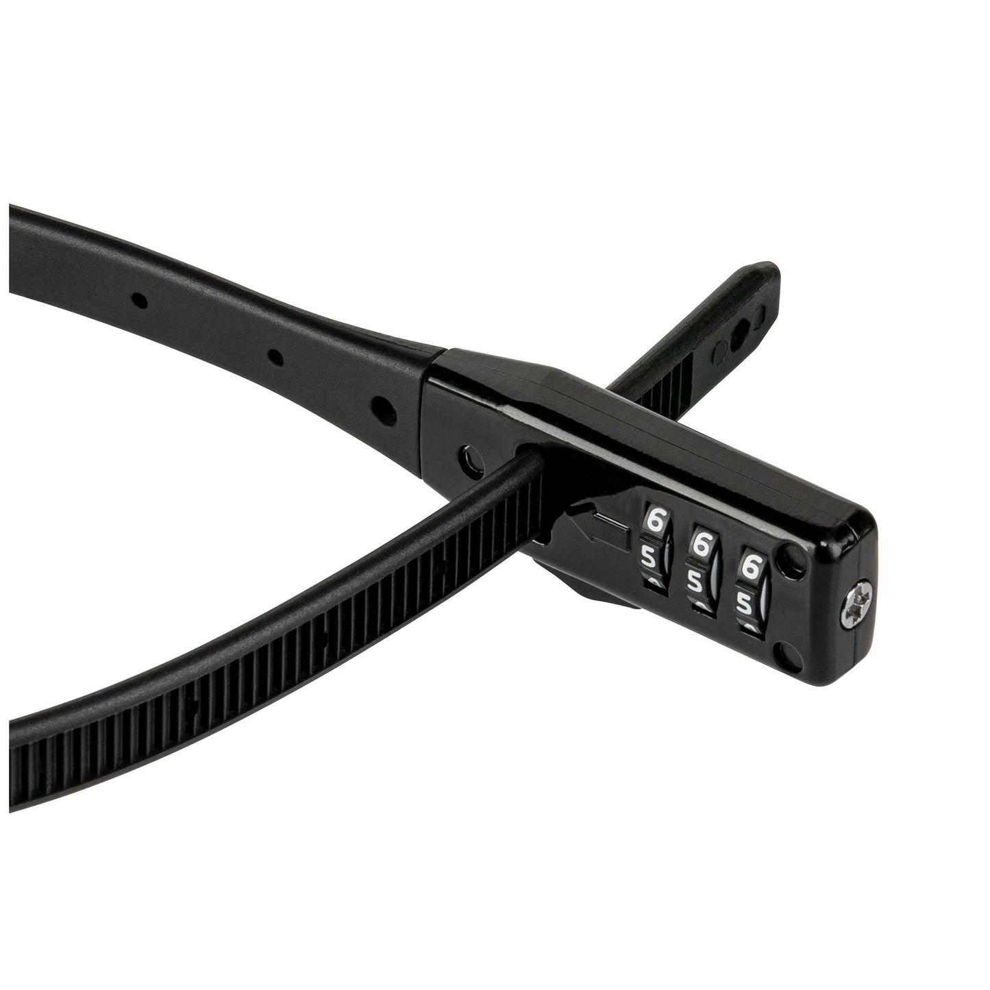 Código de bloqueo de cable de kriptonita Haga clic en Bloqueo combo negro