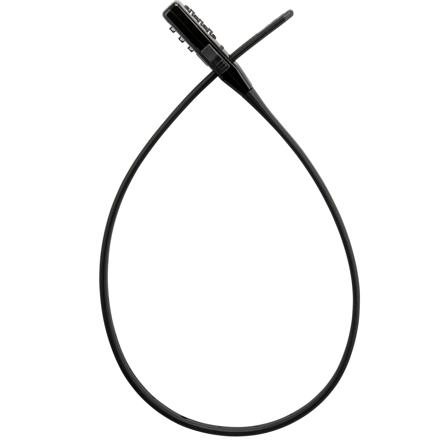 Código de bloqueo de cable de kriptonita Haga clic en Bloqueo combo negro