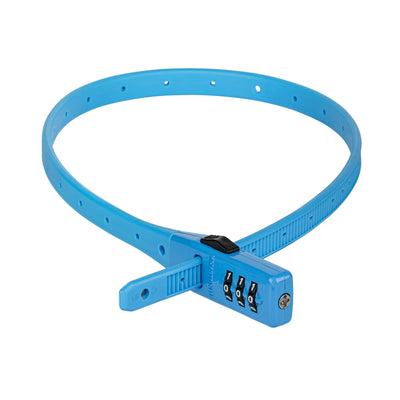 Kryptonite kabelslot code click lock combo blauw