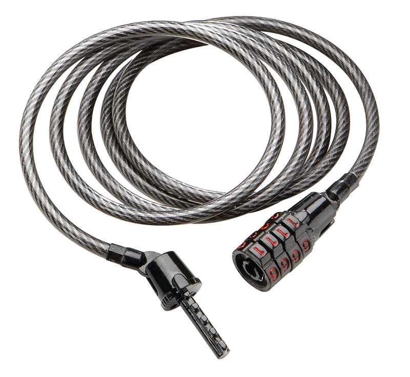 Combo de código de bloqueo de cable de kriptonita 512 combo