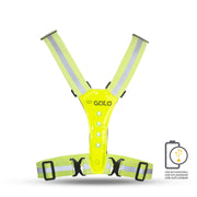 Gato Safer sport vest led usb neongeel one size - afbeelding 2