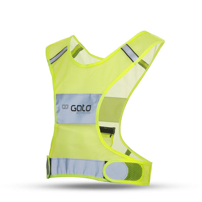 Gato X vest reflective neon yellow large