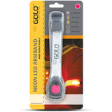 Bracciale outwuet LED Bracciale USB One Size Neon Pink - afbeelding 2