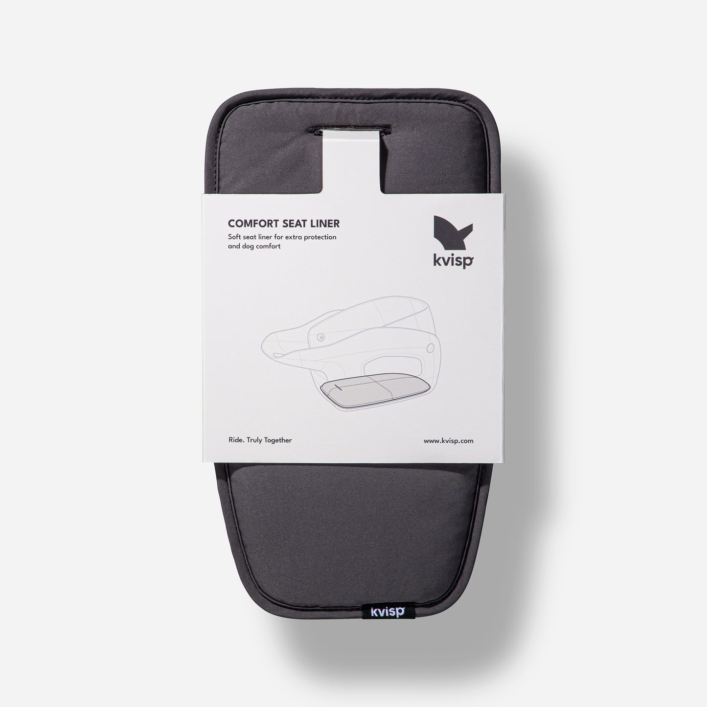 Kvisp kvisp comfort cuscino sedile mezzanotte grigio