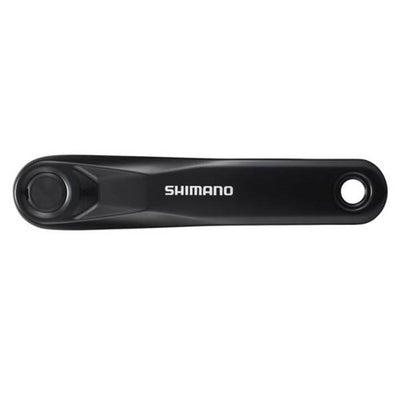 Shimano manovella sinistra Shimano E5000 Nero 170mm Y0GD05110