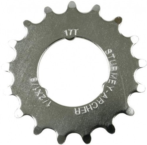 Gear Sturmey Archer 17T 1 8 Modello piatto Chrome
