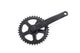 Crank set 38t Spieloos Black 170 mm