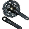 Crank set 48 38 28t 8sp negro