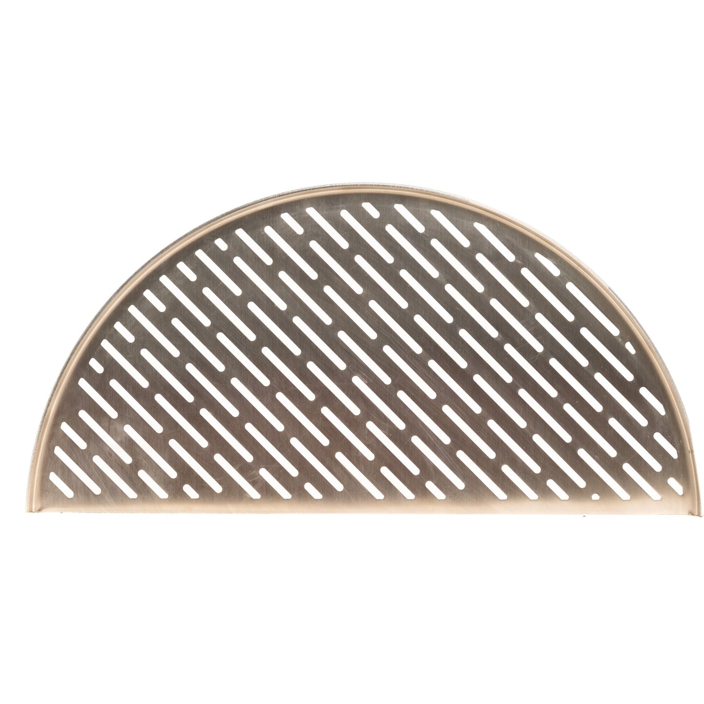 Estante de parrilla semi -circular de acero inoxidable kamado Joe