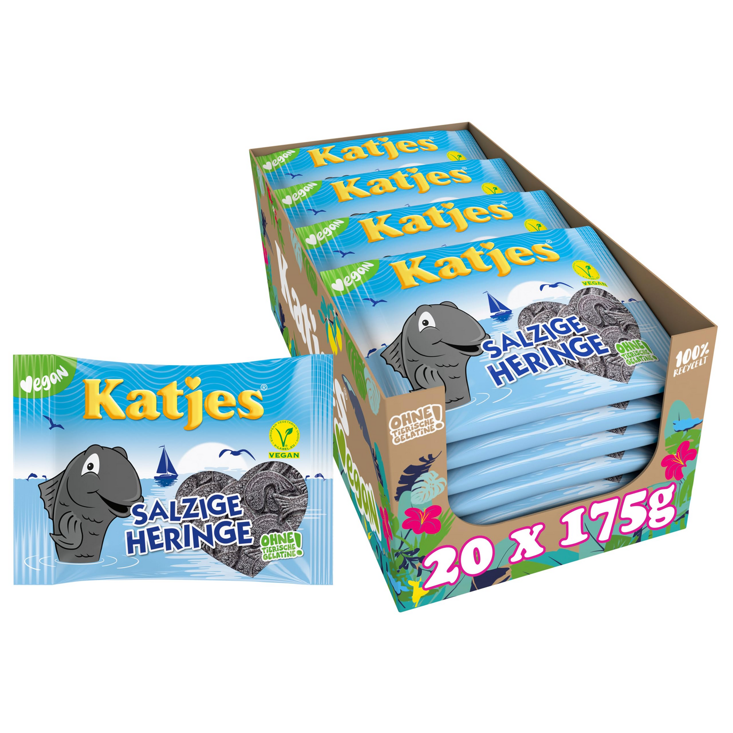 Aringhe salate Katjes (20x 175g)