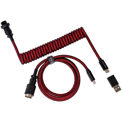 Cavo Aviator a spirale Keychron Premium, diritto