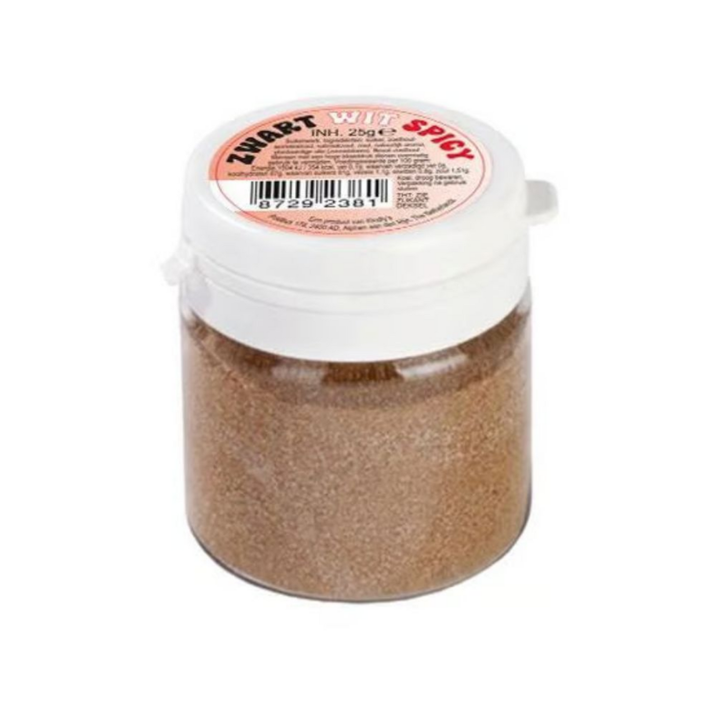Barattolo piccante bianco e nero di Kindly (22x 25g)