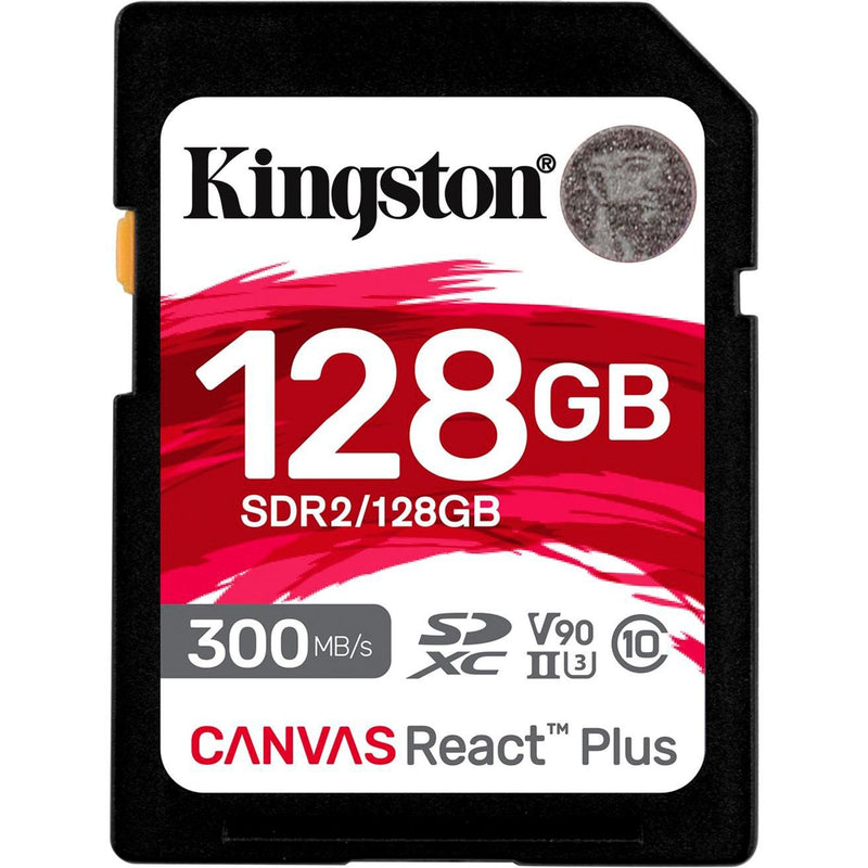 Kingston Canvas React más 128 GB SDXC