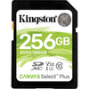Kingston Canvas Select más 256 GB SDXC
