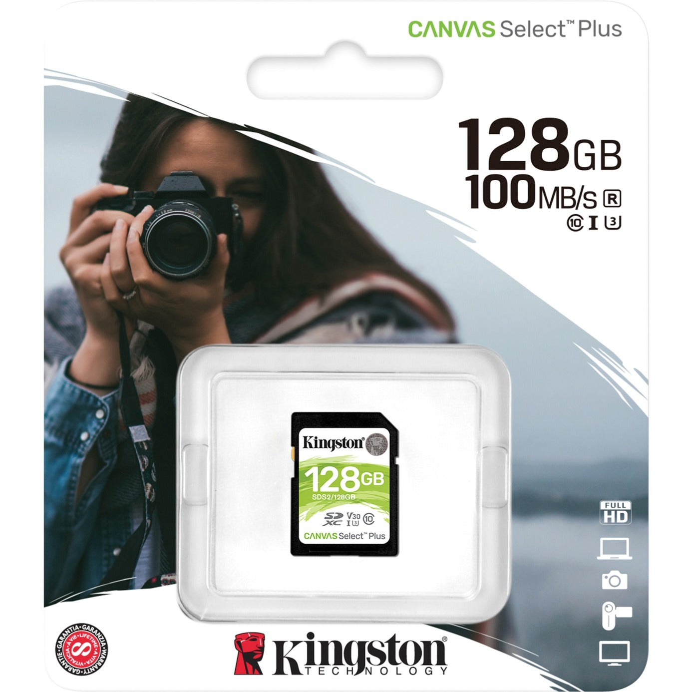 Kingston Canvas Select Plus SDXC 128 GB