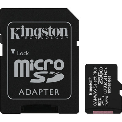 Kingston Canvas Select Plus microSD Card 256 GB