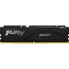 Kingston fury 16 gb ddr5-5600 werkgeheugen (zwart, kf556c40bb-16, beast, xmp)