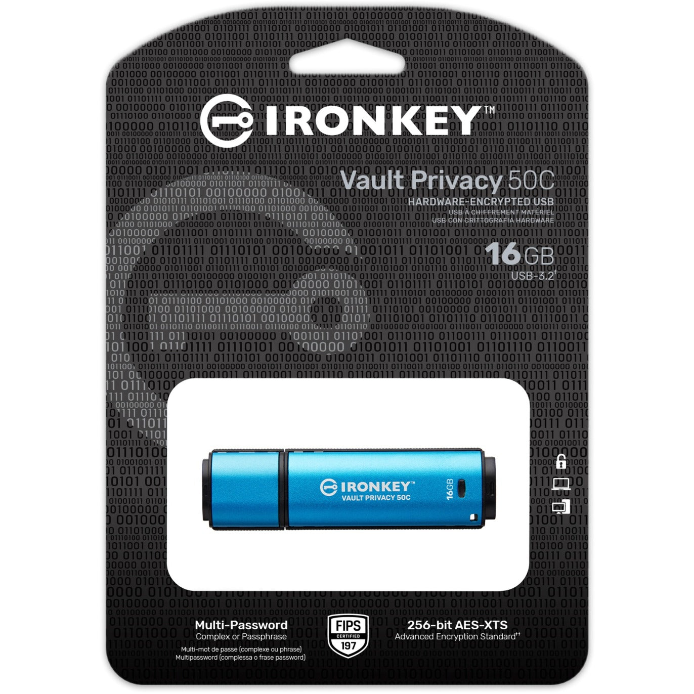Kingston IronKey Vault Privacy 50 16 GB