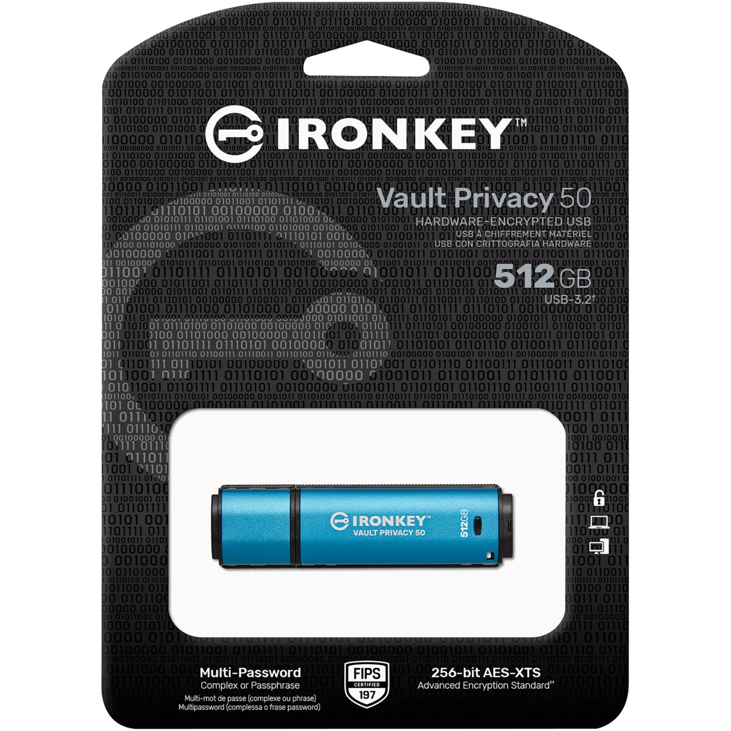 Kingston IronKey Vault Privacy 50 512 GB