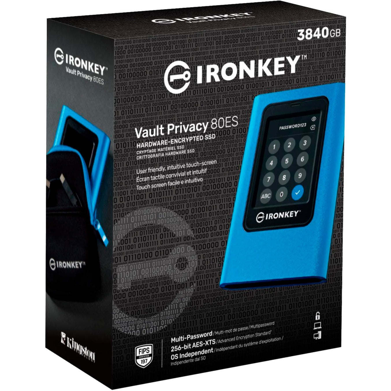 Kingston IronKey Vault Privacy 80 3.84 TB