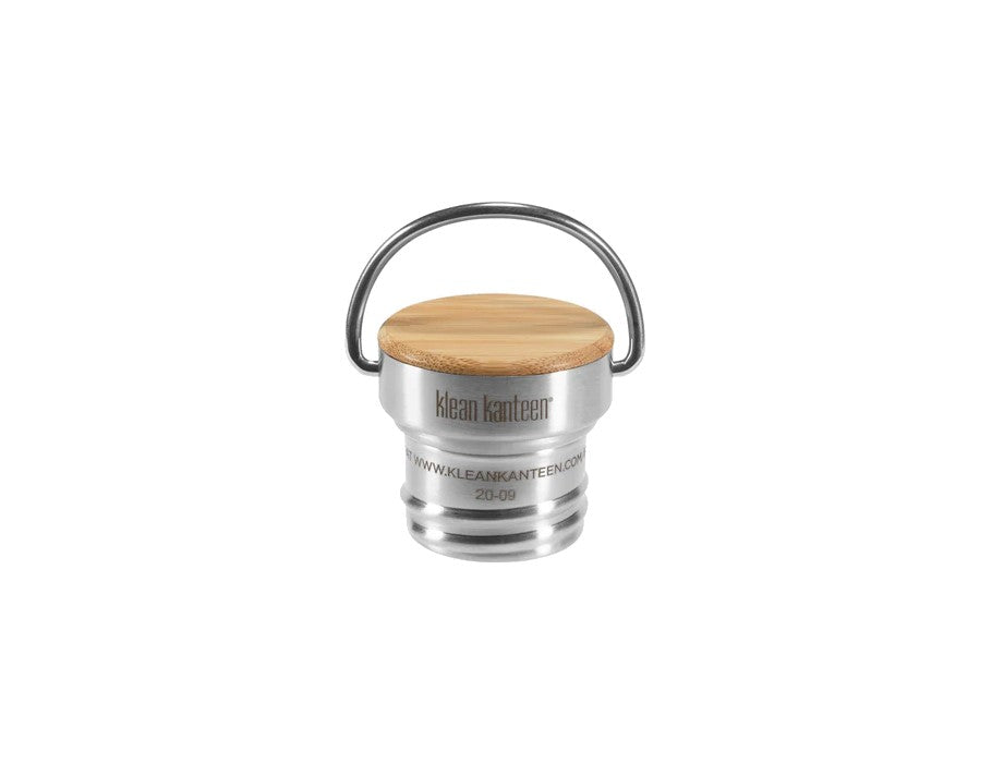 Klean Kanteen Cap Bamboo + Acero inoxidable