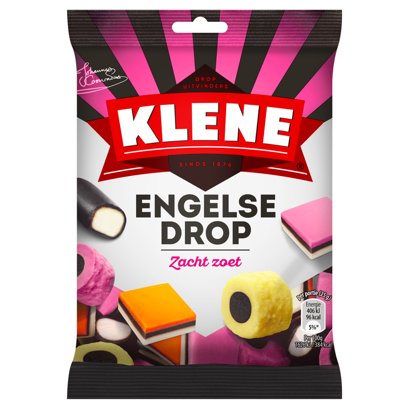 Regaliz inglés Klene (12x 120 gr)