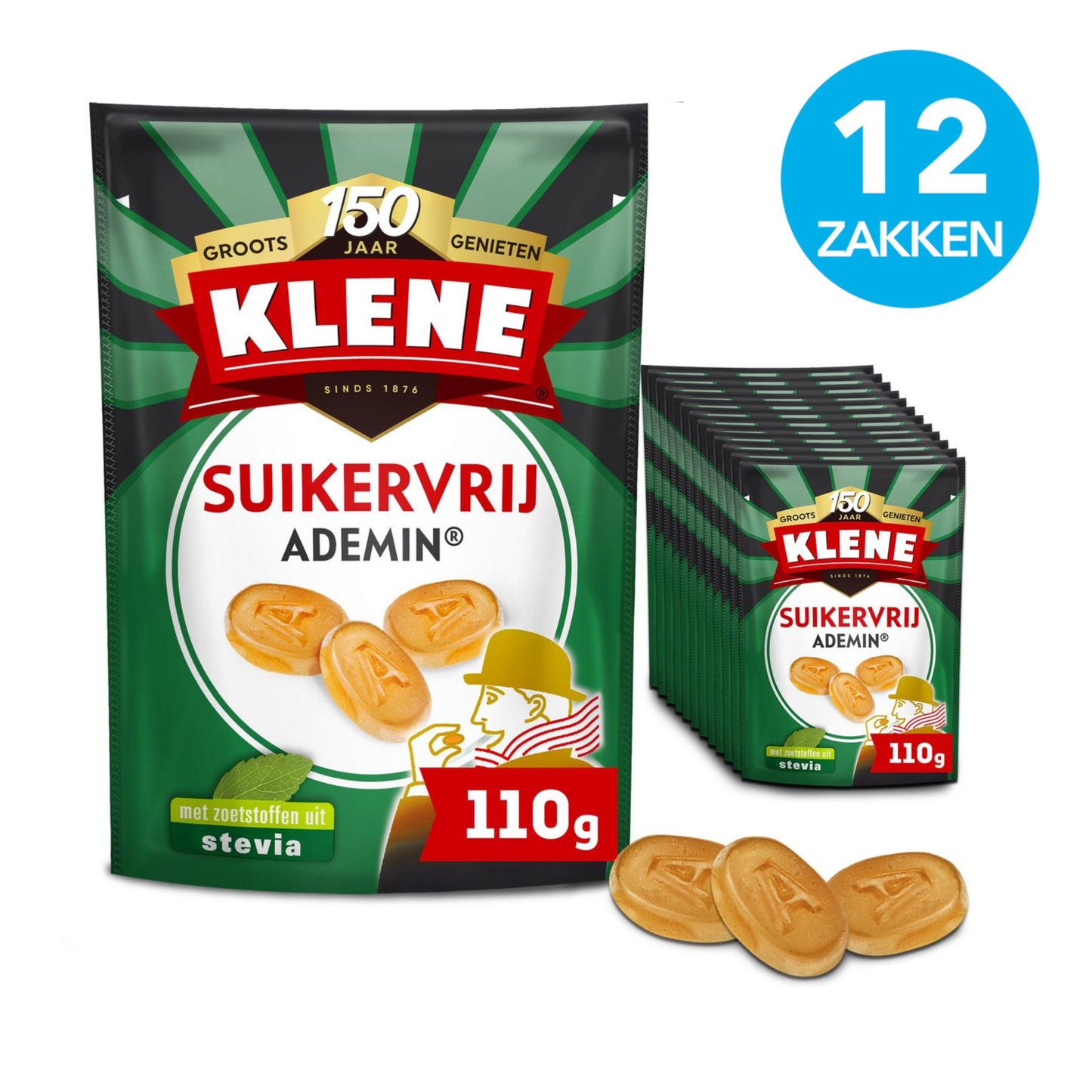 Klene miel de eucalipto sin azúcar adamin (12x110gr)